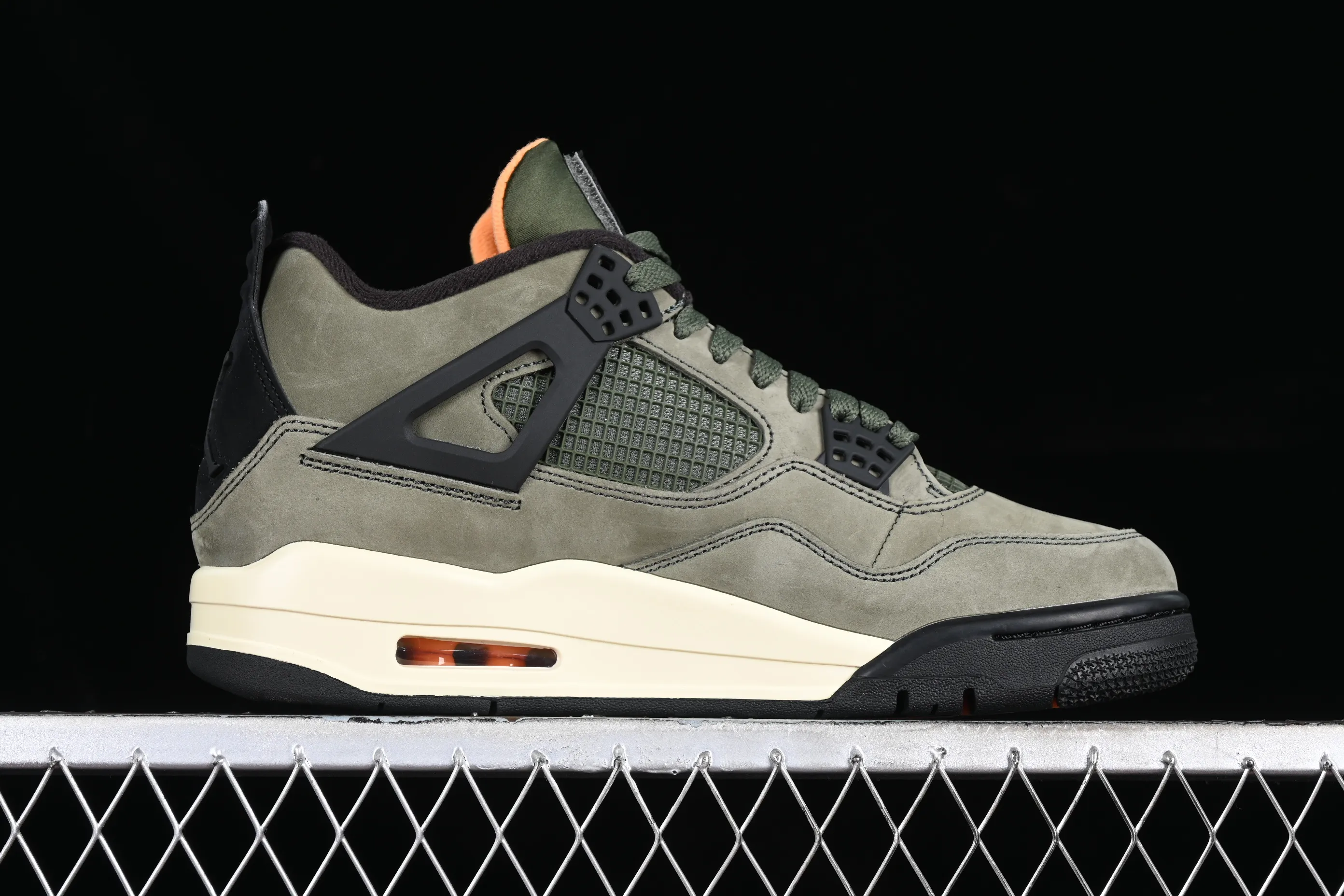 All categories Air Jordan Jordan series basketball shoes Air Jordan 4 GX foreign trade version Air Jordan 4 Retro "Undftd" AJ4 Joe 4 suede military green